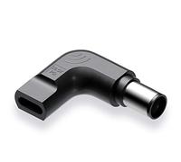 QYD Adaptador USB-C a DC 7.4 * 5.0mm,PD Adaptador USB C Hembra a 19.5V DC Macho Convertidor Cargador para HP Pavilion ProDesk EliteDesk Compaq ProBook EliteBook Ordenador Portátil