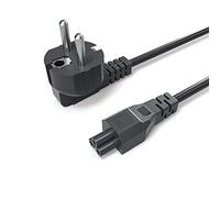 QYD C5 Cable de Alimentación Cargador Original Cable de trébol Cable reemplazar para Cargar el Laptop, Cargadore y adaptadore, Ordenador PC Portátil, Computadora, Monitor y TV