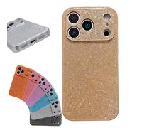 QYDZR Estuche galvanizado con Brillo de Alta Gama, Nuevo Marco de Silicona 2026, un artículo Moderno y de Moda, sensación cómoda for iPhone 17/16/15/14/13/12/11(Gold,FOR 13promax)