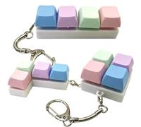 QYEHF 3PCS Teclado Fidget,eclado Antiestrés, Teclado Fidget Clicker, Juguetes AntiestréS para Teclados, Fidgets Keyboard Clicker, Teclados Antiestres para Adultos Aliviar el EstréS Pass Tiempo