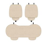 QYETRGF Cojín Protector para Asiento de Coche, para Mitsubishi Colt Z30 / Colt ClearTec 2004-2012 Funda de Asiento Acolchada Gruesa, Impermeable y Antideslizante,C