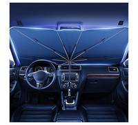 QYETRGF Parasol de Coche Delantero para Parabrisas Coche, para BMW 4er 2021-2024 i3(G28) i4(G26) 2023-2026 Parasol Plegable Protección Completa Bloquea Los UV Aislamiento