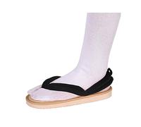 QYIFIRST Kimetsu no Yaiba Inosuke Hashibira - Zuecos para cosplay, sandalias para disfraz, color negro, hombre y mujer, 39 (longitud interior 24 cm), Negro , 39 EU