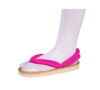 QYIFIRST Kimetsu no Yaiba Kanroji Mitsuri - Zuecos para cosplay, sandalias para disfraz, color rosa, rojo, hombre y mujer, 39 (longitud interior 24 cm)