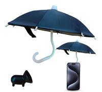 QYJMLH Sombrilla para Movil, Paraguas Ventosa para Celular, Sombrilla Mini para Movil, soporte universal para exteriores, antideslumbrante, bonito soporte para sombrilla (Mangueras)