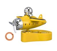 Qyljeiwred Ambientador de coche - Perfume de avión de coche con energía solar - Aromaterapia eliminador de olores para salpicadero para hombre y mujer - para conductor, camión, sedán, SUV