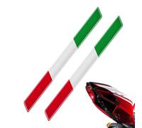 Qyljeiwred Calcomanía de Bandera de Italia para Coche, calcomanías de decoración de Camiones, calcomanías de Ventana de automóvil, gráficos Adhesivos 3D para Parachoques de vehículo