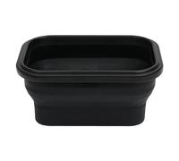 Qyljeiwred Cuenco de agua portátil para perros, plato compacto higiénico multifuncional, cuenco para comer perros por carretera, plato de riego para caminar, viajar, aventuras al aire libre