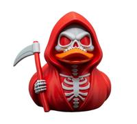 Qyljeiwred Figura de Pato Esqueleto, de GrimReapers, Pato Esqueleto de Resina, Figuras coleccionables de Patos góticos para el hogar y el Coche