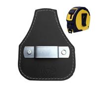 Qyljeiwred Funda para cinturón de cinta métrica, soporte de almacenamiento de cuero para cinturón de herramientas | Accesorios de herramientas para fontanero y electricista, se cintas