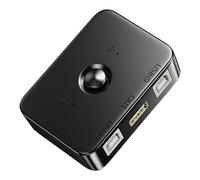 Qyljeiwred Hub para Compartir impresoras, Divisor de Impresora, estación selectora de computadora para Estudios de grabación, presentaciones en el Aula, Salas de Control del hogar, configuraciones de