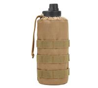 Qyljeiwred Portabotellas de Agua - Bolsa para Botella de Agua - Bolsa de Viaje de Tela Oxford para Botella de Agua para Camping, Senderismo, Ciclismo, Deportes al Aire Libre, Khaki, Refer to