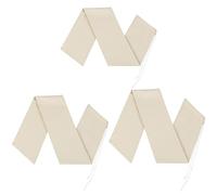 QYLJZB 3 bolsas de arena largas de lona, reutilizables bolsas de agua de inundación con atado, bolsa de arena de barrera de agua engrosada para puertas, ventanas, tratamiento impermeable en temporada