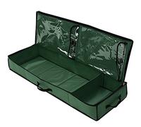 QYLJZB Caja de almacenamiento de papel de regalo, almacenamiento de envoltura de regalo, bolsa extraíble para cinta de papel de envoltura de arco duradero tela Oxford (verde)