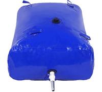 QYMLSH Bolsa De Almacenamiento De Agua - Cubo Recolector De Agua De Lluvia - Material De PVC/Gran Capacidad/Plegable/Portátil | para Riego, Camping, Autocaravanas Y Emergencias(240 L/63 GAL)