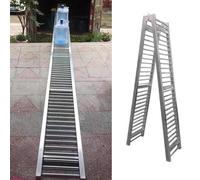 QYMYOZ Cinta transportadora de Rodillos para Remolque de camión Comercial, 40 cm, portátil, Plegable, de Acero Inoxidable, transportador de Gravedad Ligero de 1 m/3,3 pies.