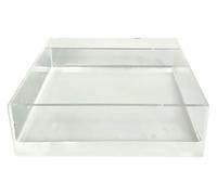 QYMYOZ Tanque de Agua Poco Profundo de acrílico, Bandeja para fotografía, Caja de exhibición de Tanque de Agua para Disparos, Bandeja de Caja de acrílico integrada de Alta Trans