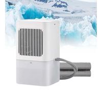 QYOEGSQ Colchón de Agua de enfriamiento eléctrico Individual/Doble | Sistema de enfriamiento de Cama, Control Remoto,3 Engranajes Ajustables,Tanque de Agua de 2 litros(160x70cm)