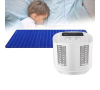 QYOEGSQ Colchón eléctrico refrigerado por Agua, Sistema de refrigeración de Cama con semiconductores de Doble núcleo, Funciones de frío y Calor, Rango de Temperatura de 15 a 45 °C(160 * 140cm)