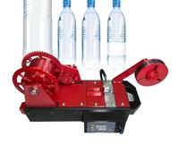 QYOEGSQ Extrusoras for Impresora 3D, máquina de Escritorio for fabricar filamentos, recicladora de Botellas Pet recicladas, filamento 3D pultruido a Partir de Botellas de plástico, for familias(Red)