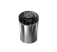 QYPLKJHG Coche Cenicero para Peugeot 2008 2023, Cenicero de Cigarrillo Portátil Cenicero con Tapa Sin Humo Autoextinguible Cenicero de Acero Inoxidable Bandeja de Ceniza Desmontable,B