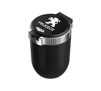 QYPLKJHG Coche Cenicero para Peugeot Partner Van 2019-2023, Cenicero de Cigarrillo Portátil Cenicero con Tapa Sin Humo Autoextinguible Cenicero de Acero Inoxidable Bandeja de Ceniza Desmontable,C