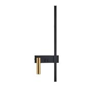 Qyrugcxs Aplique de Pared LED Ajustable para Dormitorio, Mesita de Noche, Sala de Estar, Sofá, Lámpara de Pared de Fondo, Accesorio de Iluminación Brillante, Decoración del Hogar B