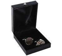 Qyrugcxs Gemelos de Movimiento de Reloj MecáNico para Camisa de Hombre Gemelos de Modelado de Mecanismo de Reloj Funcional