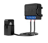 Qyrugcxs Medidor de Energía Inteligente ZigBee con Monitoreo Bidireccional de Consumo de Energía en KWh y Control Remoto por Aplicación, 2 Unidades