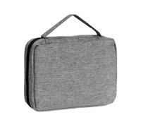 Qyrugcxs Organizador de 20 Correas de Reloj DurableSoporte para Correas de Reloj Estuche de Transporte para la Mayoría de los Tamaños de Correas de Reloj Gris