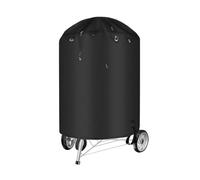 Qyrugcxs para Parrilla de Carbón de 22 Pulgadas Impermeable para Barbacoa Al Aire Libre para Parrillas de Carbón de 22 Pulgadas Color Negro