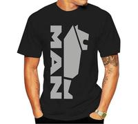 QYUIPEXE Man Trucks Lion Lorry Tshirt Black 3XL