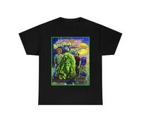 QYUIPEXE Sigmund and The Sea Monsters SID & Marty Krofft 1970s Saturdays Short Sleeve T Shirt Black L