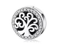 QYYZTHX Family Clip Charm Genuine 925 Sterling Silver Compatible with Reflexions Bracelet Reflections