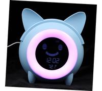 QYYZTQY 1 Set Children's Wake-up Clock Bedside Lamp Flower Crown Alarm Clock Digital Kids Clock Bedside Light Desktop Lamp Decor Nightlights for Children Decorative Lights Plastic