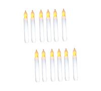 QYYZTQY 12 Pcs Led Floating Candles Tea Light Candles Flickering Floating Candles Battery Operated Candles Decorative Candle Led Lights The Christmas Candle Led Candles Pole Electronic
