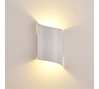 QYYZTQY 14W LED Wall Lights Compatible with Living Room Lighting Black Gold Wall Mount Bedroom Light Indoor Wall Fixtures Up Down Lamp, Wall Sconces (Color : White, Size : Warm White)