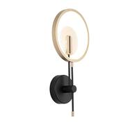 QYYZTQY 16W LED Wall Lamp Personality Wall, Indoor Acrylic and Hardware Lighting Fixtures for Living Room Bedroom Pathway Corridor Stairs Balcony,Three Colors (Color : Warm Light)