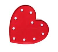 QYYZTQY 1pc Heart Shaped Desk Lamp LED Lights Holiday Lights Love