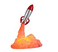 QYYZTQY 1pc Rocket Light Space Universe Edible Pla Child
