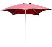 QYYZTQY 2.0M Square Portable Outdoor Half Parasol, Canopy Umbrella Foldable Compact UV Protective for Balcony Terrace Garden Outdoor Umbrella Sun Shade Shelter