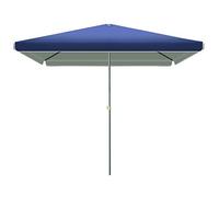 QYYZTQY 2.5 X 2.5M Compact Sun Shade,Rectangular Garden Umbrella Parasol Offset Cantilever Waterproof UV Resistant for Outdoor/Gardens/Balcony/Patio Canopy Tent (Blue)
