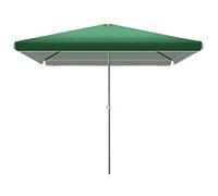 QYYZTQY 2.5 X 2.5M Compact Sun Shade,Rectangular Garden Umbrella Parasol Offset Cantilever Waterproof UV Resistant for Outdoor/Gardens/Balcony/Patio Canopy Tent (Green)