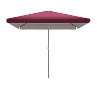 QYYZTQY 2.5 X 2.5M Compact Sun Shade,Rectangular Garden Umbrella Parasol Offset Cantilever Waterproof UV Resistant for Outdoor/Gardens/Balcony/Patio Canopy Tent (Red)