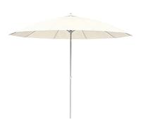 QYYZTQY 2.7M Aluminum Parasol,Tiltable Outdoor Parasol,Wind-Resistant Courtyard Umbrella,UV-Resistant Beach Umbrella,Used in Villas,Balconies,Gardens,Without Base (Beige)