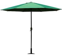 QYYZTQY 2.7M Sunshade Round Parasol Table Umbrella, 38mm Iron Pole, with 8 Sturdy Ribs Garden Patio Beach Market Outdoor Umbrellas Canopy (A)