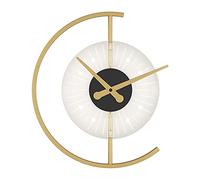 QYYZTQY 21W Wall Lamp Golden Exquisite Acrylic Clock Model for Living Room Bedroom Bedside Aisle Loft,6000k (Color : 6000k)
