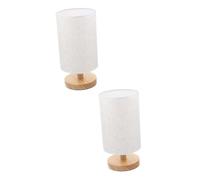 QYYZTQY 2pcs Bedside Lamp Table Lamps Living Room Small Nightstand Lamp Office Decor Night Stand Lamp Table Light Desk Lamp Bedside Decorative Lamp Bedside Lights Bedlamp Lamp Lampe Linen