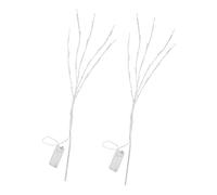 QYYZTQY 2Pcs Vase Vase Light Decorate Decorative Lamp Home Lamp Decorative Tree Home Decor Desk Lamp Colored Lights Delicate Branch Tree Lights Decorative Birch Branches Light Birch