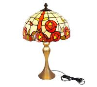 QYYZTQY 30 Inch Creative Red Rose Table Lamp Pastoral Minimalist Style Table Lamp Bedside Lamp Desk Lamp Living Room Bar Lamp Warm as Ever